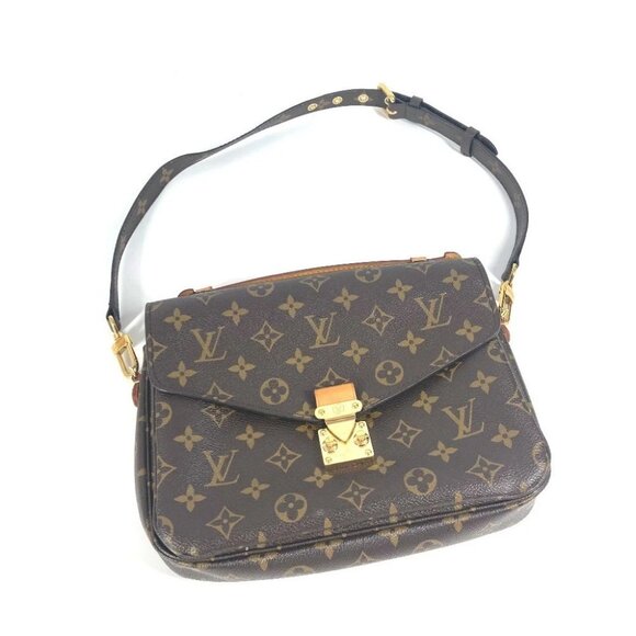 LOUIS VUITTON M40780 Monogram Pochette MetisMM 2WAY Shoulder Bag Hand Bag - Picture 15 of 16